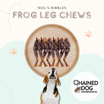 Air Dried Frog Leg Chews (CDAS)