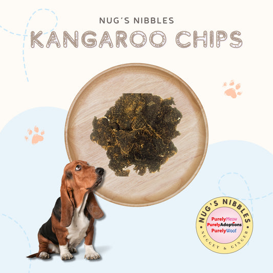 Air Dried Kangaroo Chips (PA)