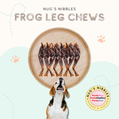 Air Dried Frog Leg Chews (PA)